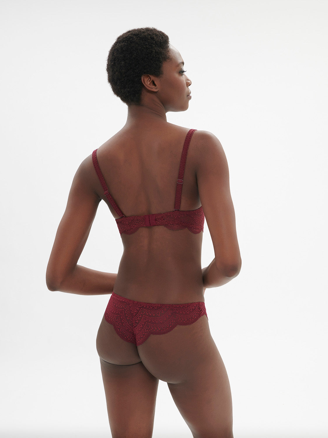 Karma Sheer Demi - Spinel Red – Simone Pérèle