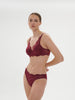 Karma Triangle 3D Demi Bra Spinel Red Simone Perele