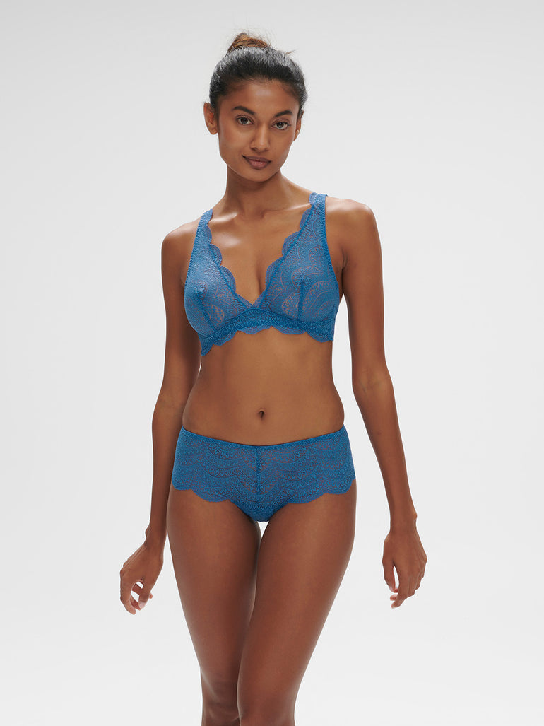 Karma Boyshort Panty Myosotis Blue Simone Perele