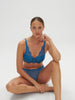 Karma Bikini Panty Myosotis Blue Simone Perele