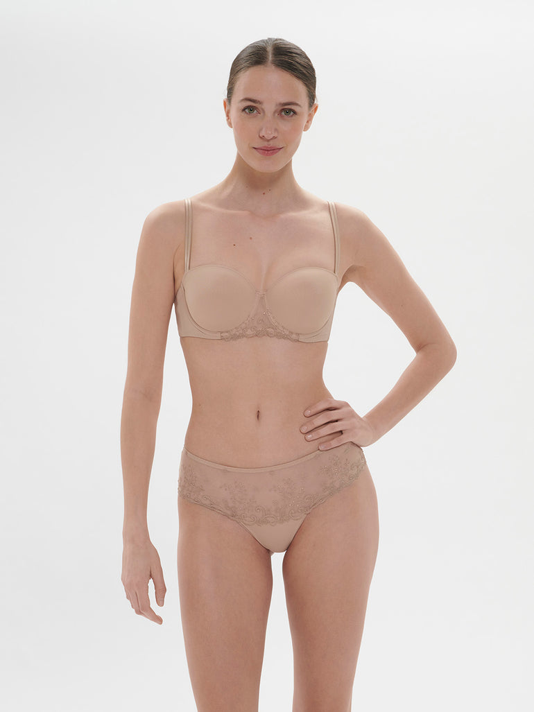 Delice Strapless Bra Sand Simone Perele