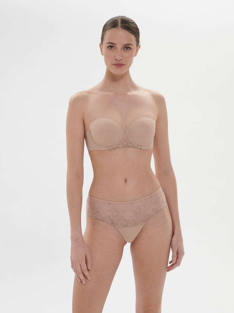 Delice Strapless Bra Sand Simone Perele