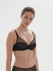 Delice Full Coverage Plunge Bra Gem Black Simone Perele