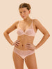 Delice Full Coverage Plunge - Blush