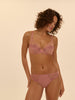 Delice Full Coverage Plunge - Smokey Pink