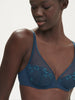 Delice Full Coverage Plunge Bra Prestige Blue Simone Perele