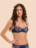 Delice Sheer Demi - Rainbow Blue