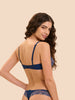 Delice Sheer Demi - Rainbow Blue