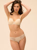 Delice 3D Demi Plunge Bra Topaz Beige Simone Perele