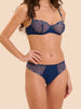 Delice Thong - Rainbow Blue