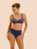 Delice Retro Brief - Rainbow Blue