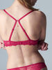 Reve Sheer Demi Bra Cranberry Simone Perele