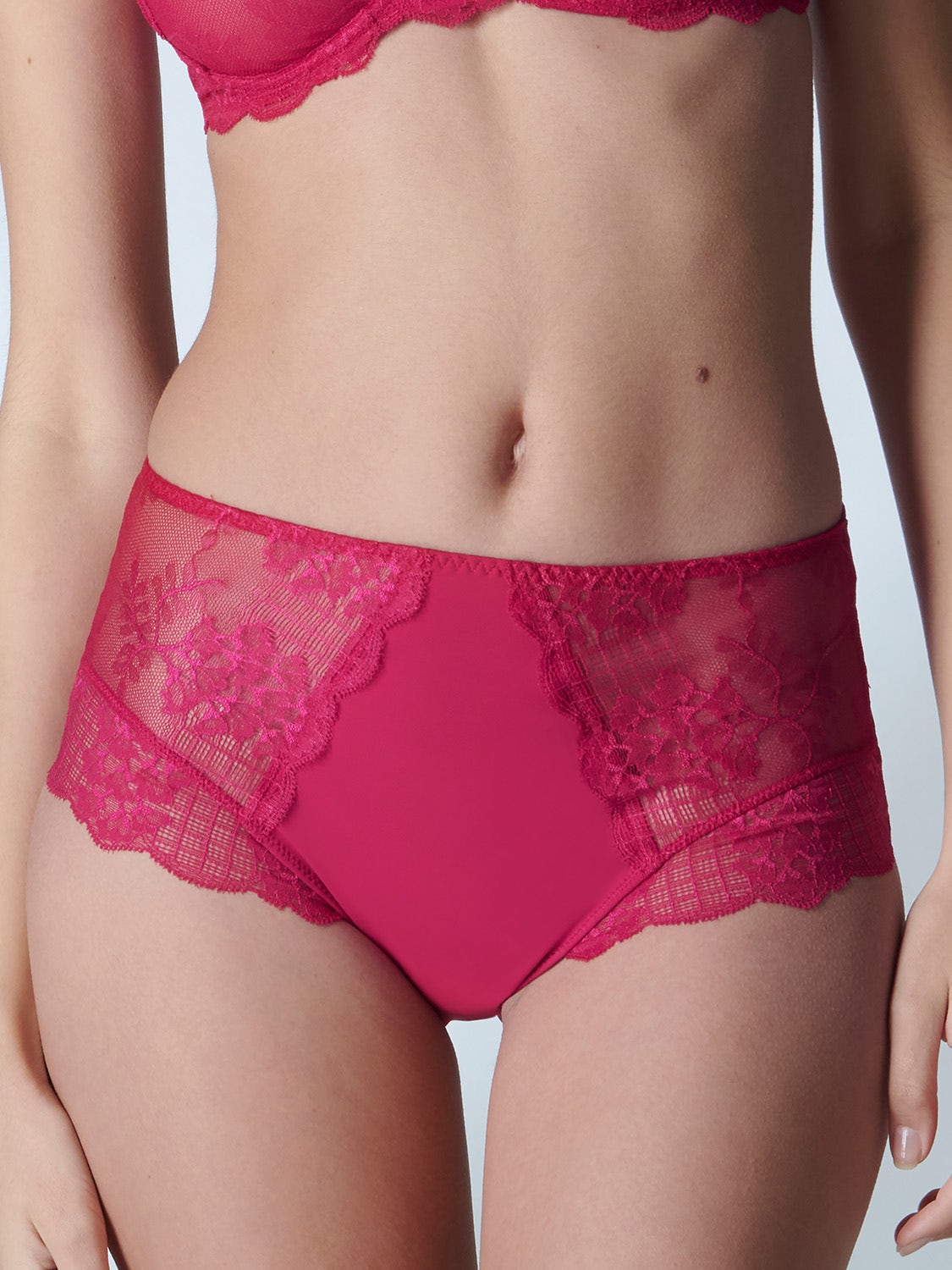 Reve Retro Brief Panty Cranberry Simone Perele