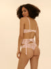 Reve Suspender Belt - Sakura Pink