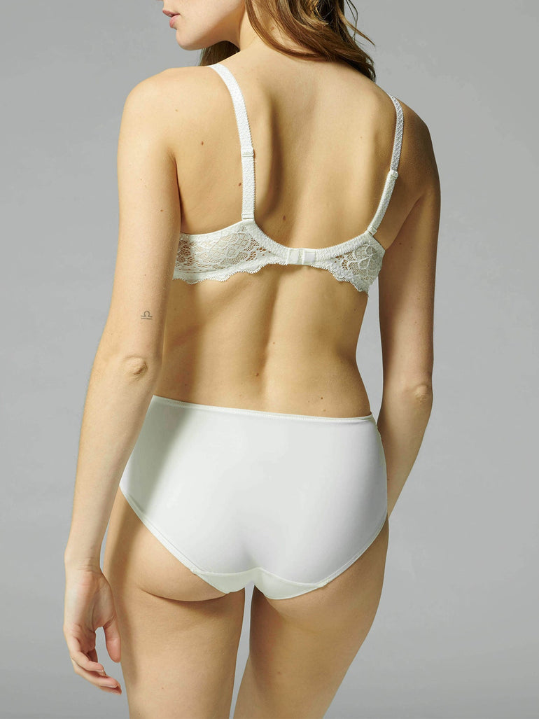 Simone Perele Women's Reflet 3D Molded Bra, White, 36C : :  Fashion