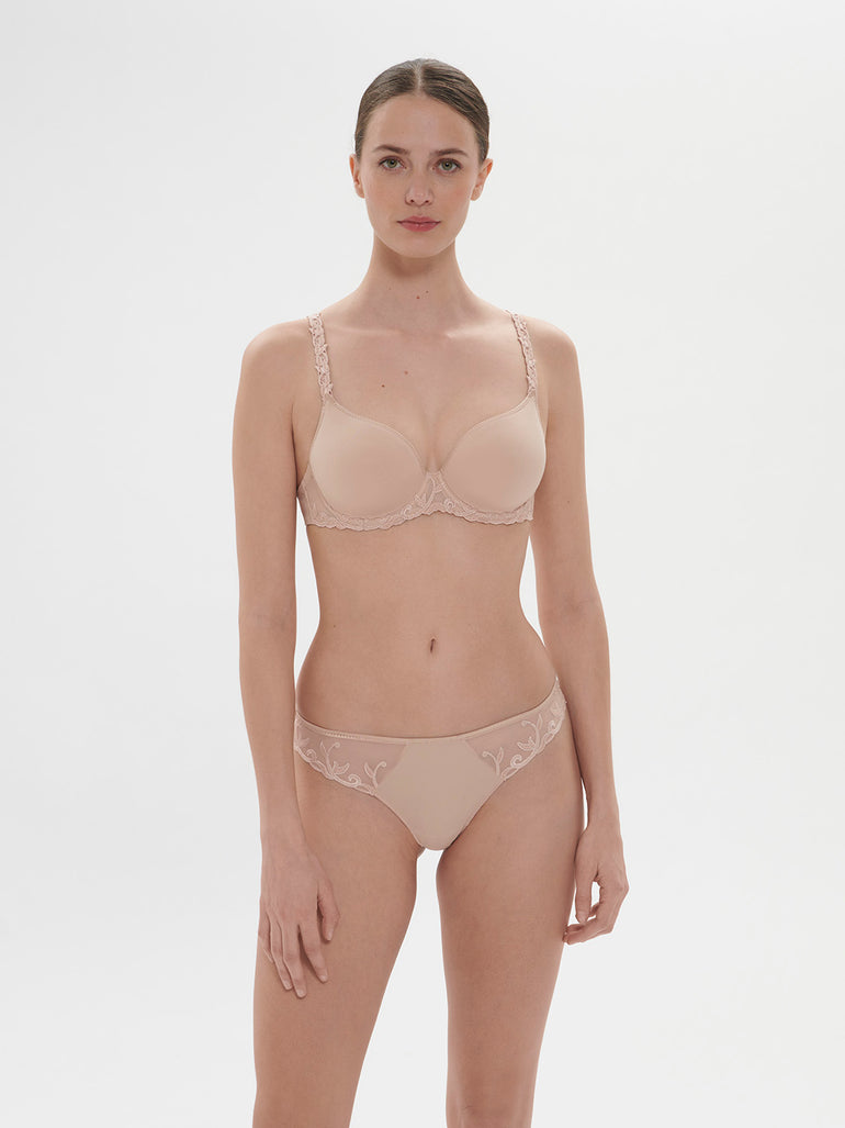 Andora 3D Plunge Bra Peau Rose Simone Perele