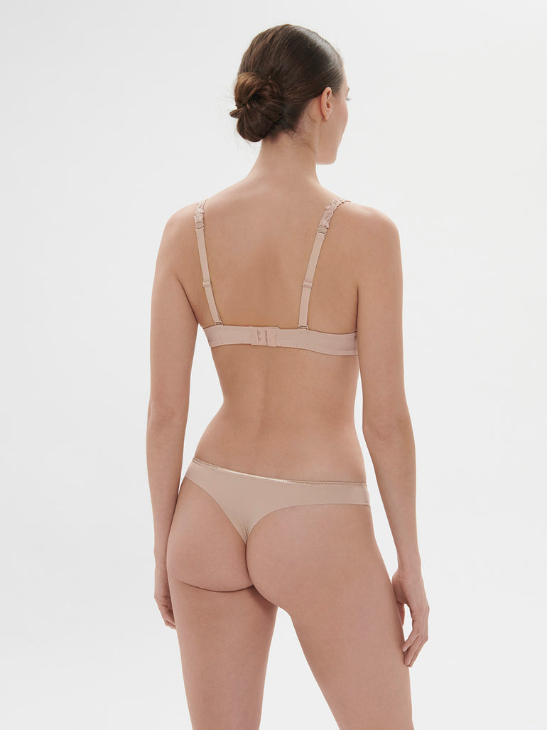 Andora 3D Plunge Bra Peau Rose Simone Perele