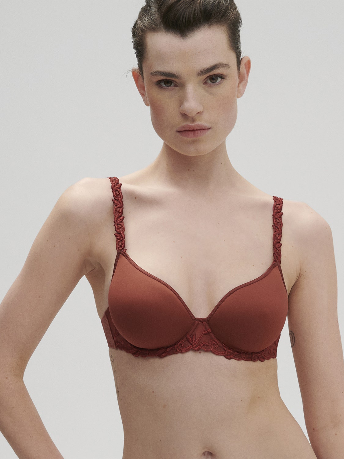 Simone Perele Promesse Boyshort Panty in Anthracite FINAL SALE (40% Off) -  Busted Bra Shop