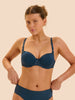 Andora 3D Demi Bra Oil Blue - Simone Perele