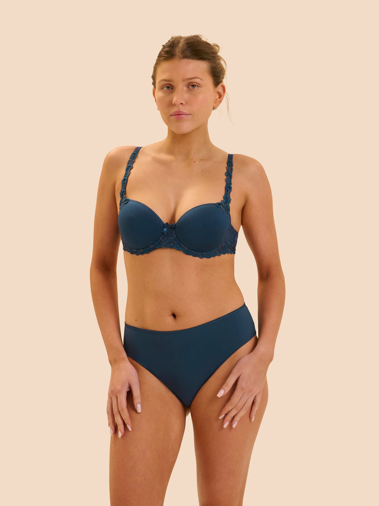 Andora 3D Demi Bra Oil Blue - Simone Perele