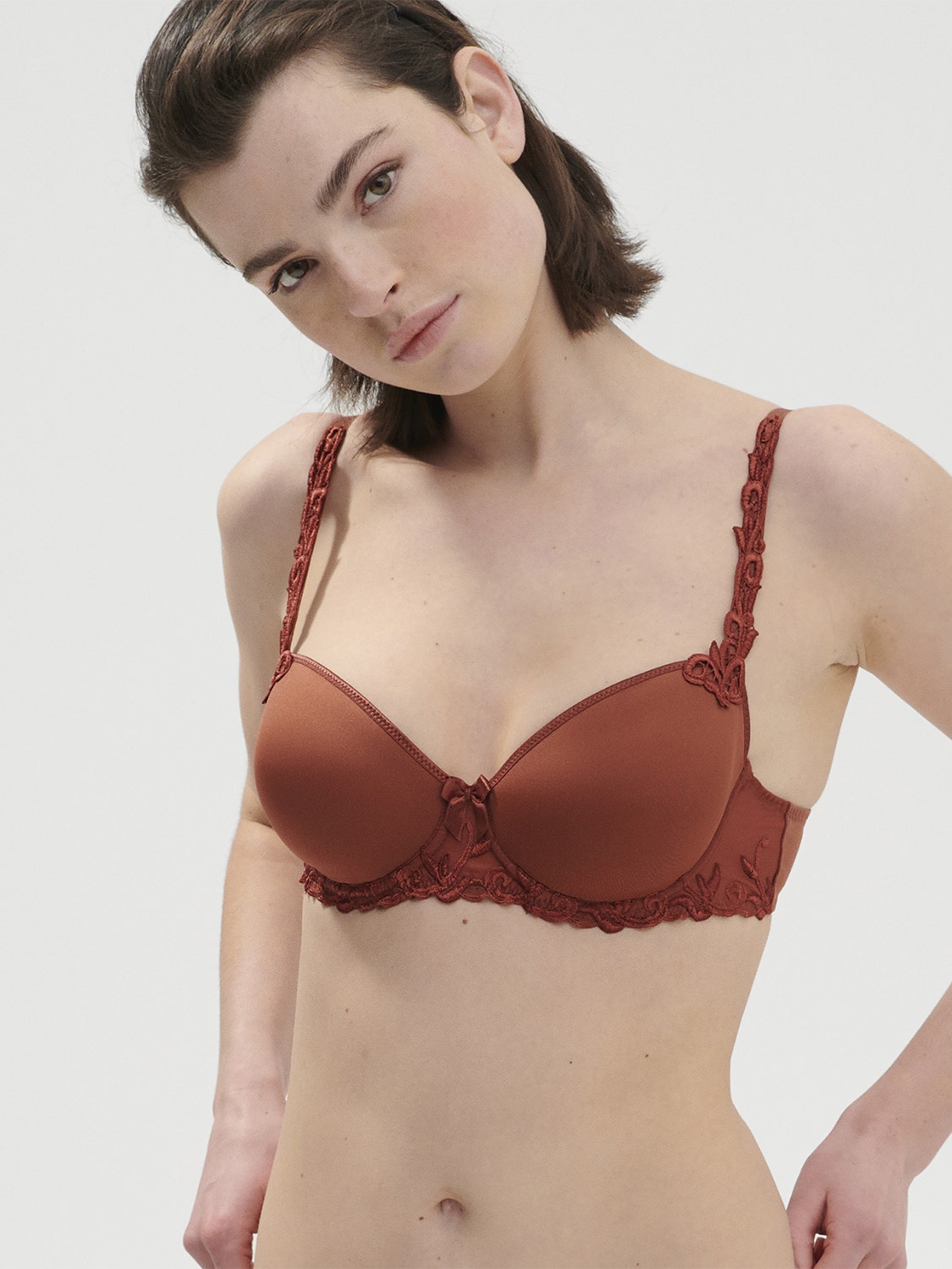 Simone Perele Amour Push Up Bra in Blush FINAL SALE (40% Off) - Busted Bra  Shop