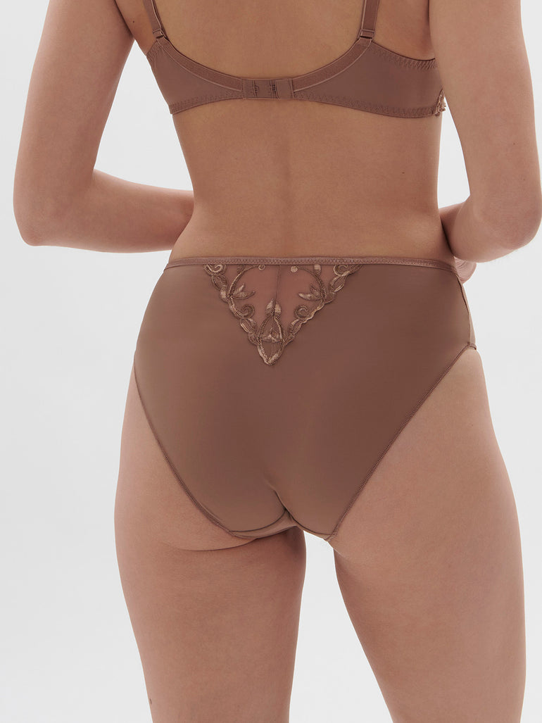 Andora Retro Brief Panty Amaretto Simone Perele