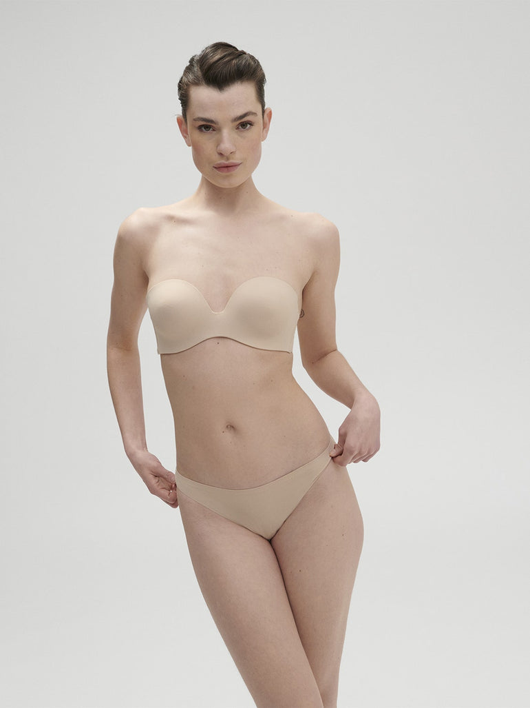 Simone Perele Eden Multi-Way Backless Ivory Bra L15007 Size 2 FR