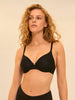 Essentiel Multiposition Unlined Bra Black Simone Perele