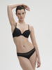 Essentiel Padded Plunge Bra Black Simone Perele