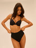 Essentiel Padded Plunge Bra Black Simone Perele