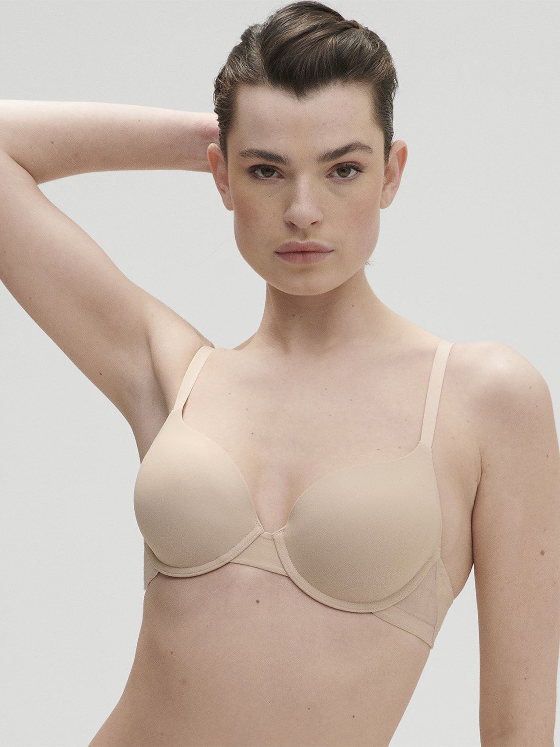 Black Cotton Easy Put Bra Breast Enhancers Stick Bonprix Bras Open Half Cup  Bra Nude Crop Top Genie Milana Bra Spusky : : Fashion