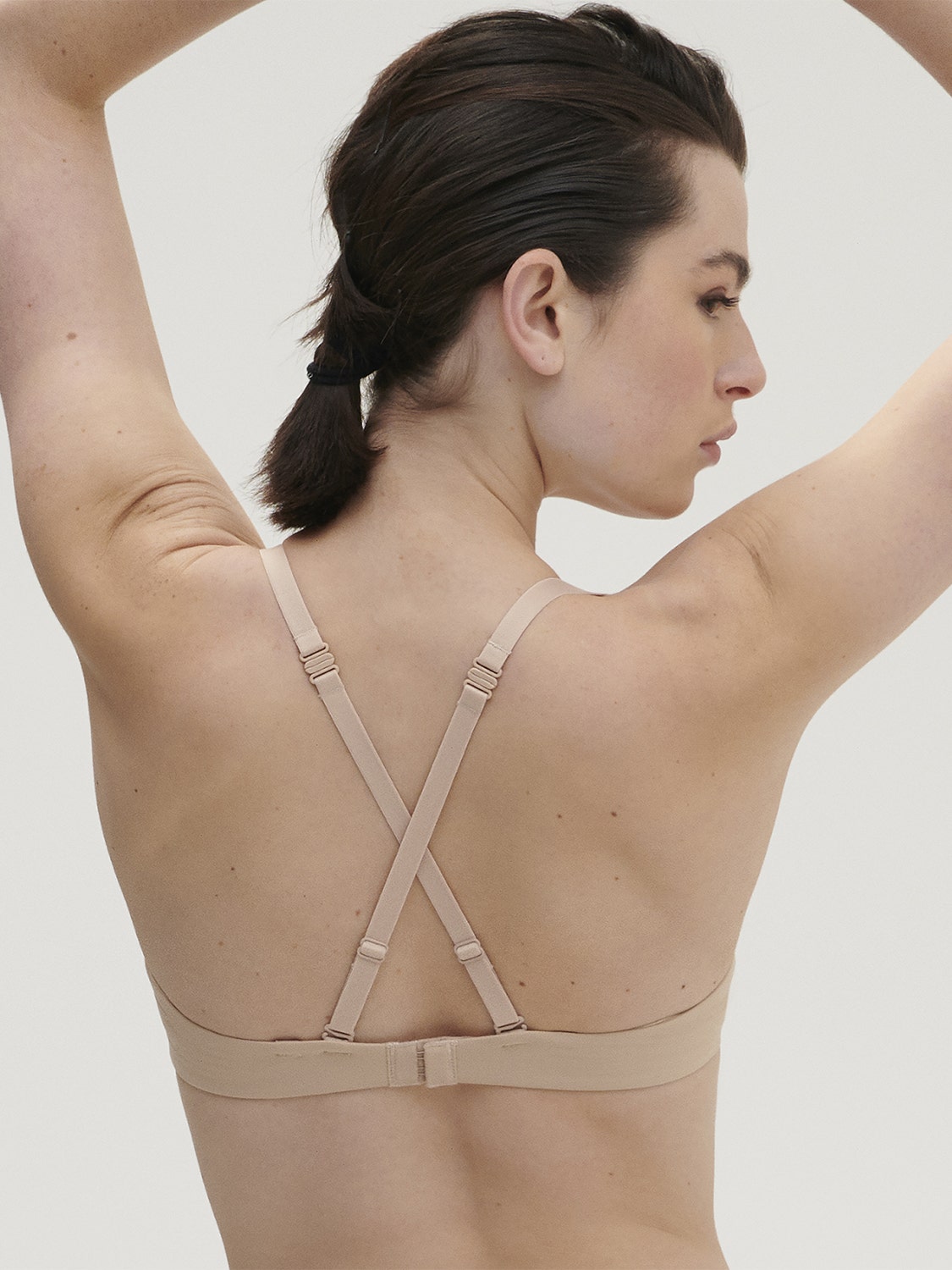 Simone Pérèle | Essentiel Padded Plunge - Peau Rose