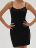 Essentiel Slip Dress Black Simone Perele