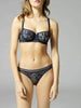 Vertige Sheer Demi Bra Night Blue Simone Perele