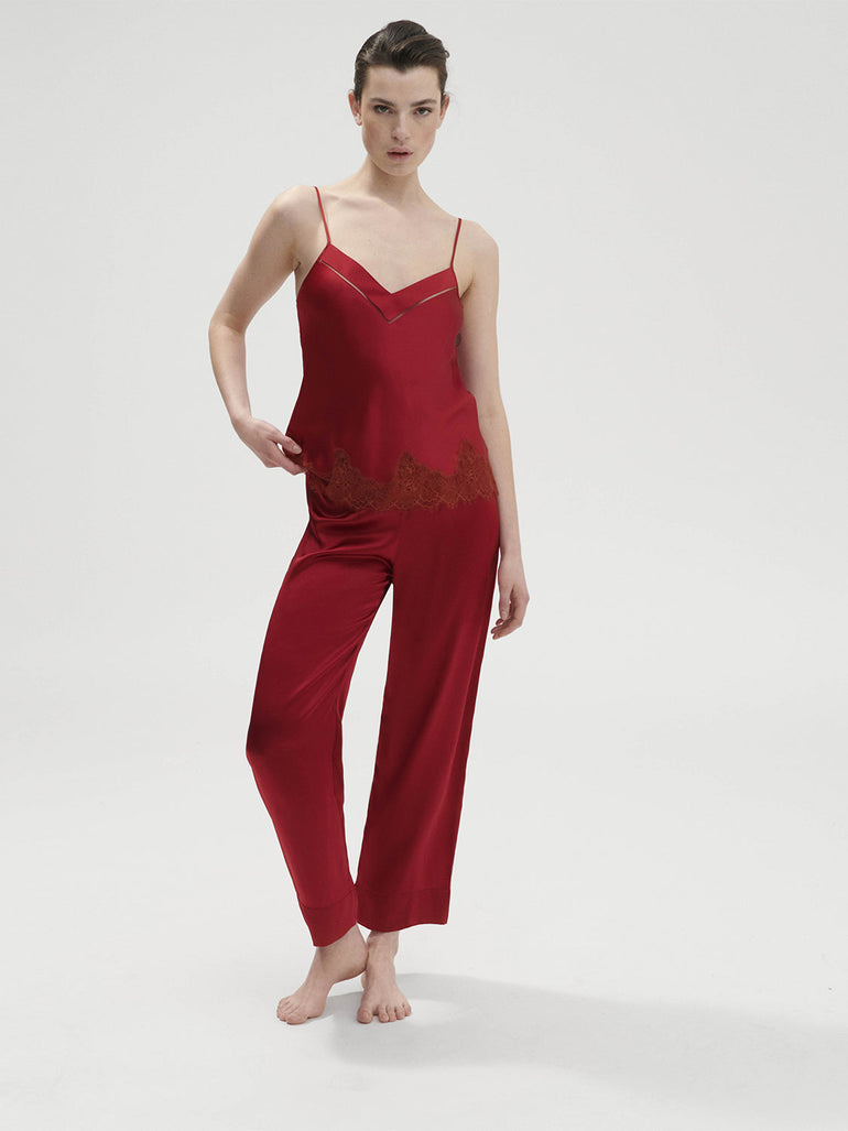 Dream Silk Pant Tango Red Simone Perele