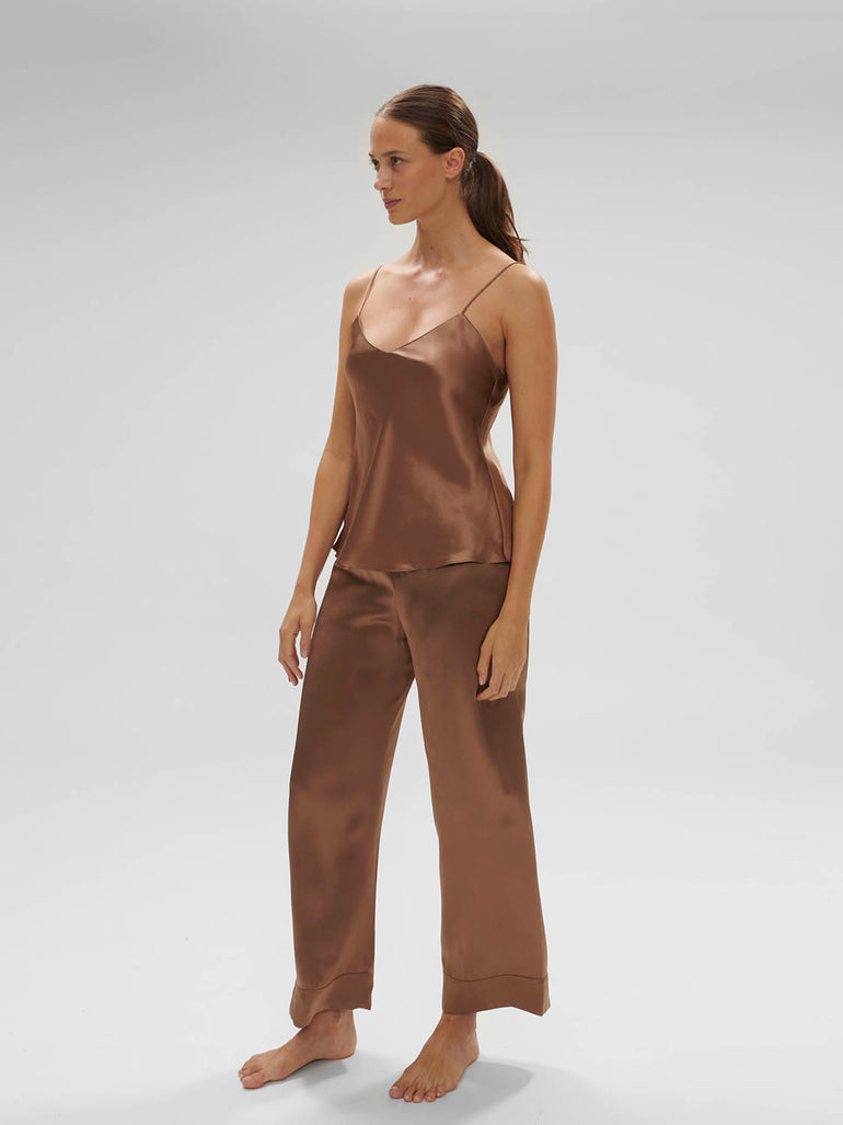 Dream Silk Top Macchiato Simone Perele