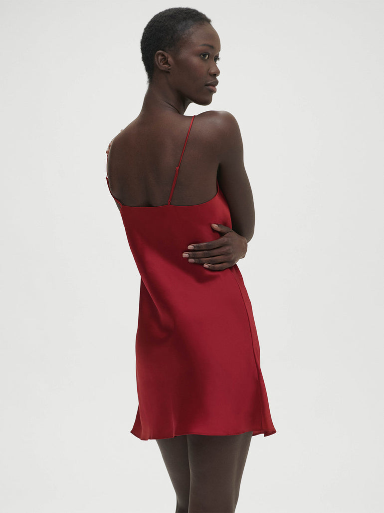 Dream Silk Dress Tango Red Simone Perele