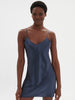 Dream Silk Dress Cinder Blue Simone Perele