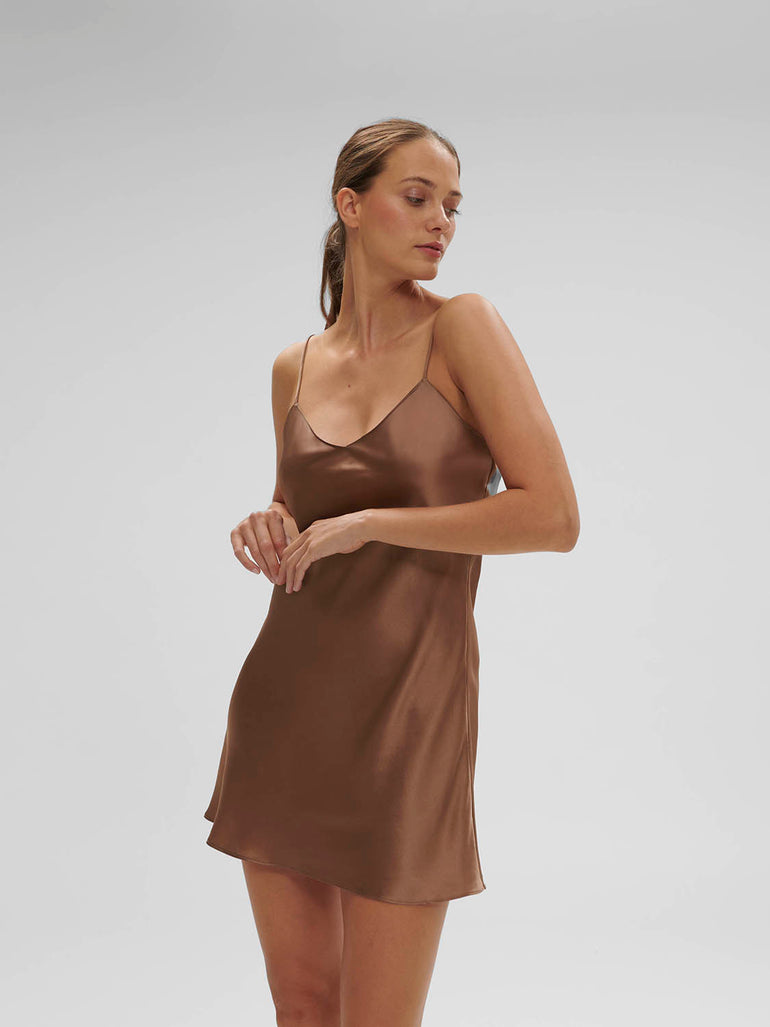 Dream Silk Dress Macchiato Simone Perele