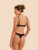 Saga Sheer Demi - Black Whisper