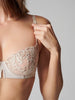 Saga Sheer Demi Bra Topaz Beige Simone Perele