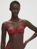 Saga Sheer Demi Bra Lipstick Simone Perele