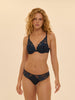 Saga Triangle Contour Bra Sapphire Simone Perele