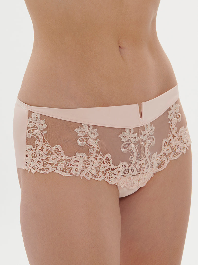 Saga Boyshort Panty Blushing Pink Simone Perele