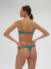 Saga Thong Panty Garden Green Simone Perele