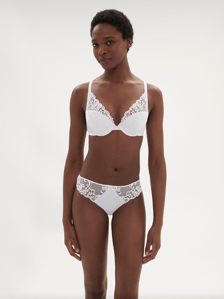 Saga Bikini Panty White Simone Perele