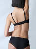 Eugenie Full Coverage Plunge Bra Black Simone Perele