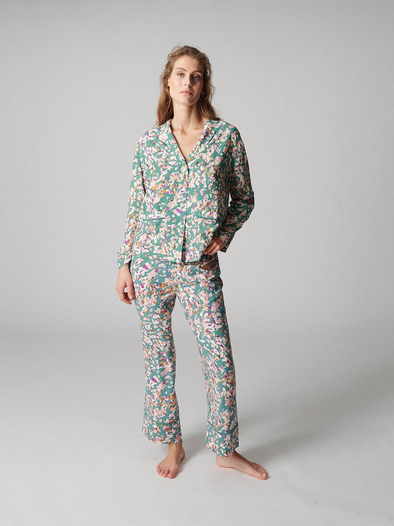 Songe Long Sleeve Top Reef Print Simone Perele