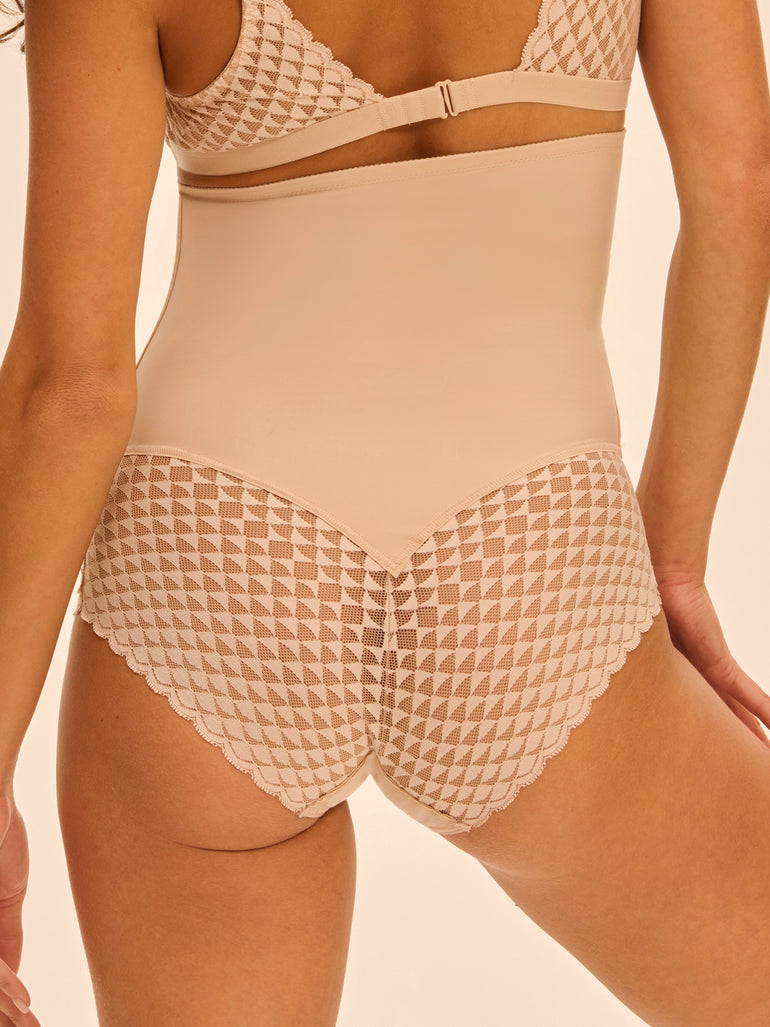 Subtile Control High Waist Shaper Brief Peau Rose Simone Perele