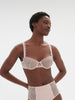 Singuliere Sheer Demi Bra Petal Powder Simone Perele